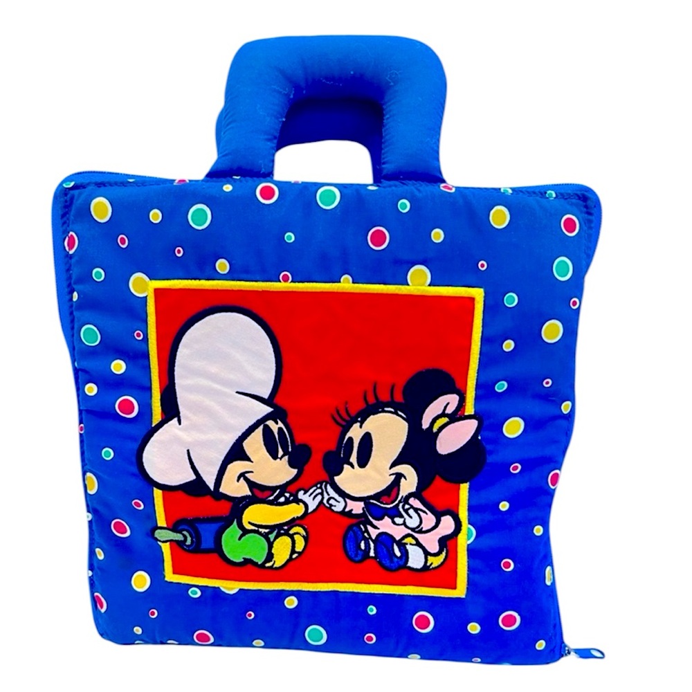 Disney Soft Fabric Zippered Book with Four Nursery Rhymes and Lift/Pull Pages.